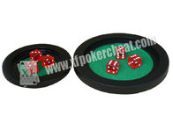 Het plastiek dobbelt Magische Kop van Casino dobbelt ziet door dobbelt voor het Gokken